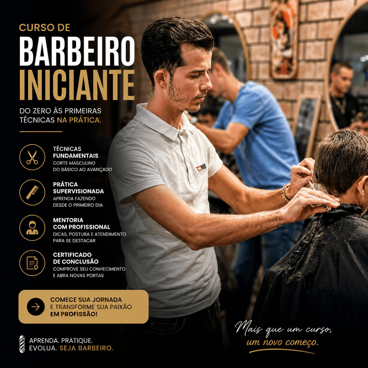 Curso de Barbeiro Iniciante